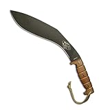 ESEE Knives EXPAT Jaraca Kukri Machete - Cordura Sheath - Walnut Wood Handle