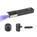 ThruNite Defender 3-in-1 EDC Flat Light – 1600 Lumens Rechargeable Flashlight with White Light, UV Light, and Green Beam, for Outdoor, Everyday Use, Work