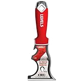 9-In-1 Painter’s Tool - LEVEL5 | Multi-Use Knife, Hardened Carbon Steel | Metal Hammer End | Pro-Grade Finishing Tools | 5-200