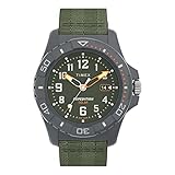 Timex Men's Expedition North Freedive Ocean 46mm Watch - Green Strap Green Dial Gray Case