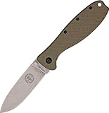 Blue Ridge Knives Desert Tan/Stonewash Zancudo Framelock Folder Designed By ESEE
