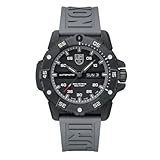 Luminox XS.3862 Men's Master Carbon Seal Grey Rubber Strap Watch