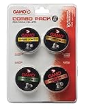 Gamo 632092954 Air Rifle Pellets Combo Pack, .177 Caliber, Quantity 1000 (Magnum, Masterpoint, Hunter, Match)