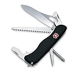Victorinox One Hand Trekker, Black, 111mm