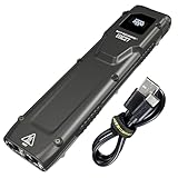Nitecore EDC27 3000 Lumen Flat EDC Flashlight, USB Rechargeable High Performance Slim Compact Pocket Light with Digital Display