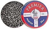 Crosman 7-P577 Pointed .177-Caliber Pellets, lead(500-Count)