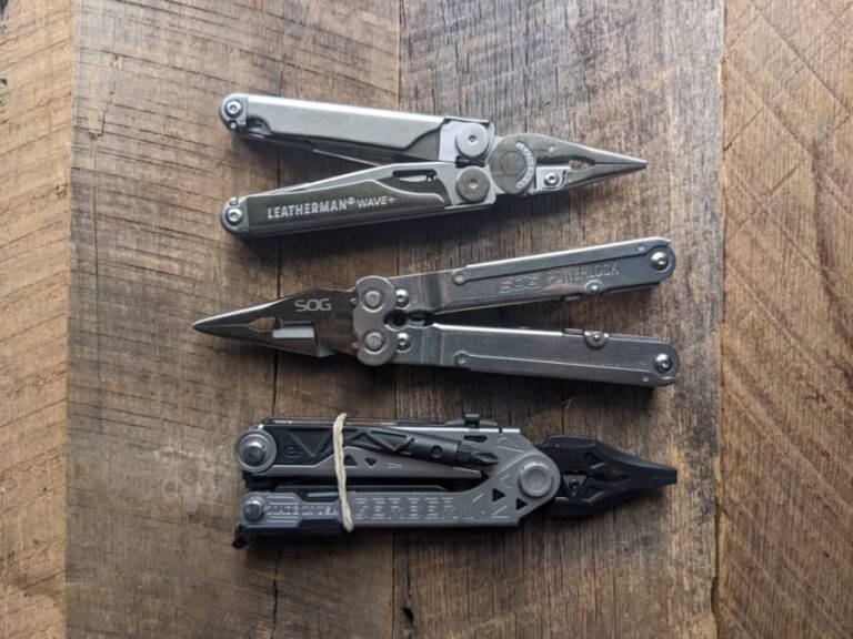 Leatherman Wave vs. SOG Powerlock vs. Gerber Center Drive