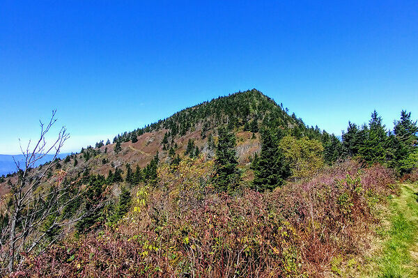 Black Mountain Crest trail Celo Knob