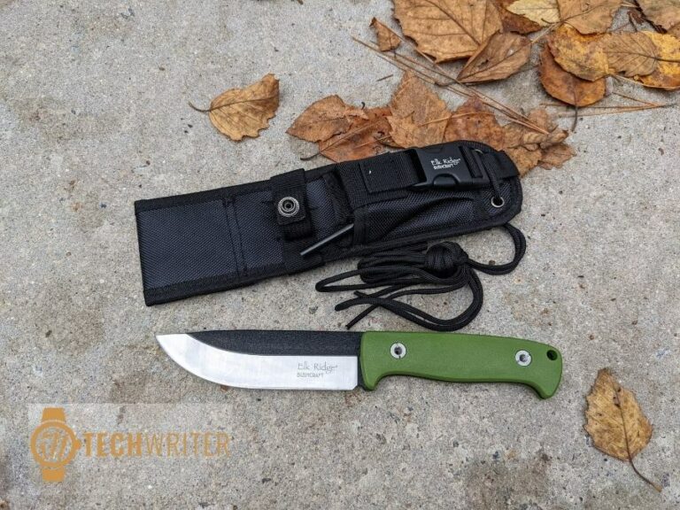 Elk Ridge Bushcraft ER-555 Knife Review