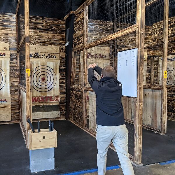 we primed the populace for some good old-fashioned axe-handling