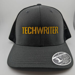Tech Writer EDC Trucker Hat - Gray