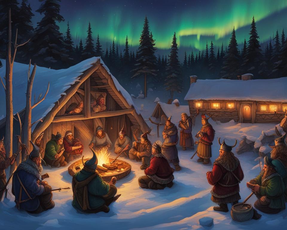 viking yuletide traditions